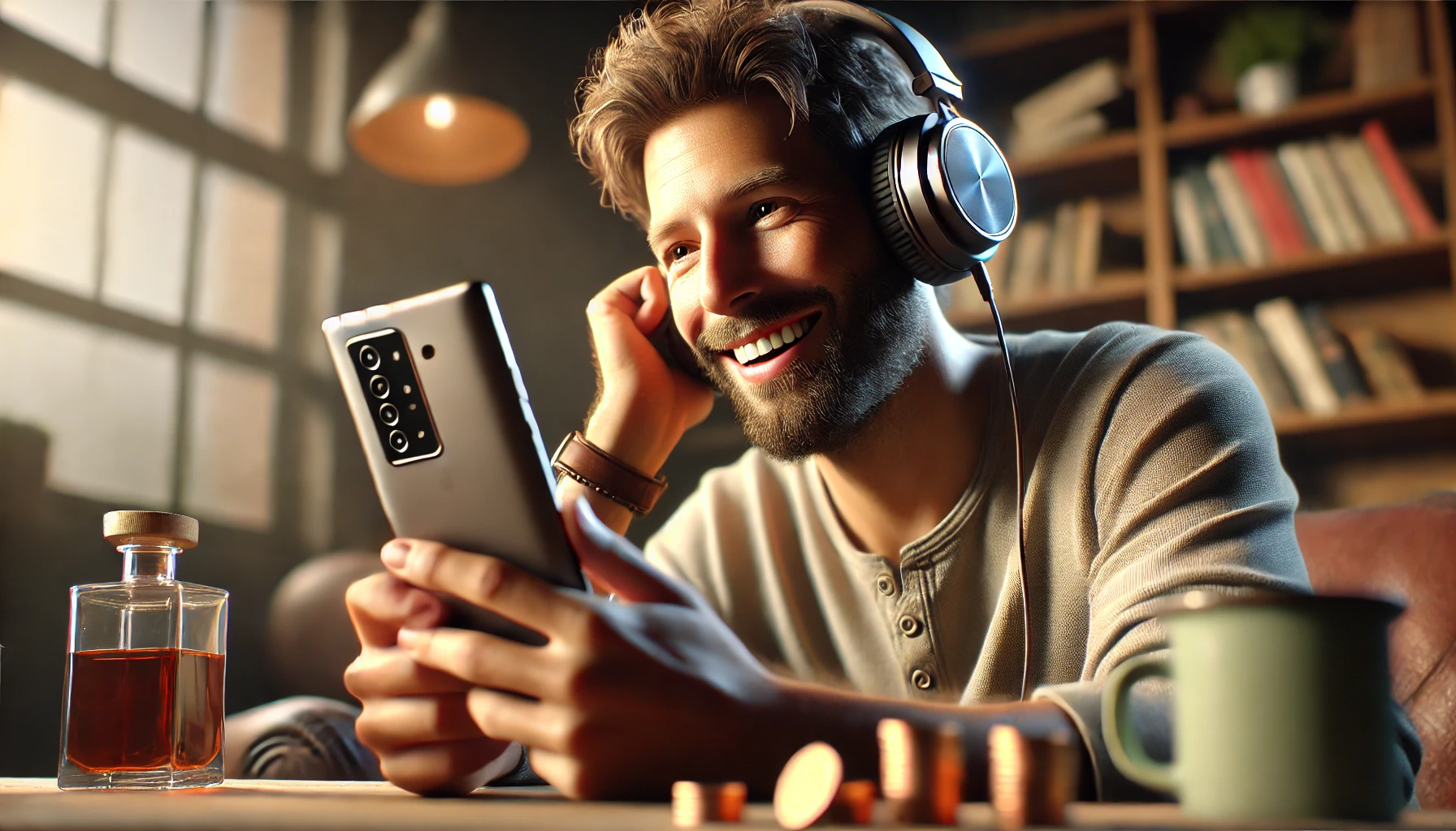 A satisfied beginner easily and enjoyably learns the basics of collecting through a specialized app.