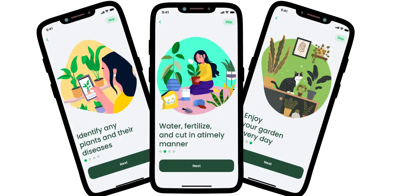 The AI Plant Finder workflow.
